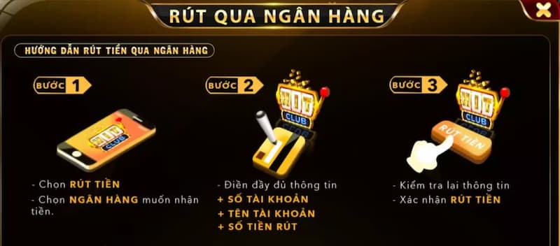 Tổng hợp các phương thức rút tiền Hitclub